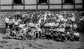 Photo of kids at the Surprise Lake Camp